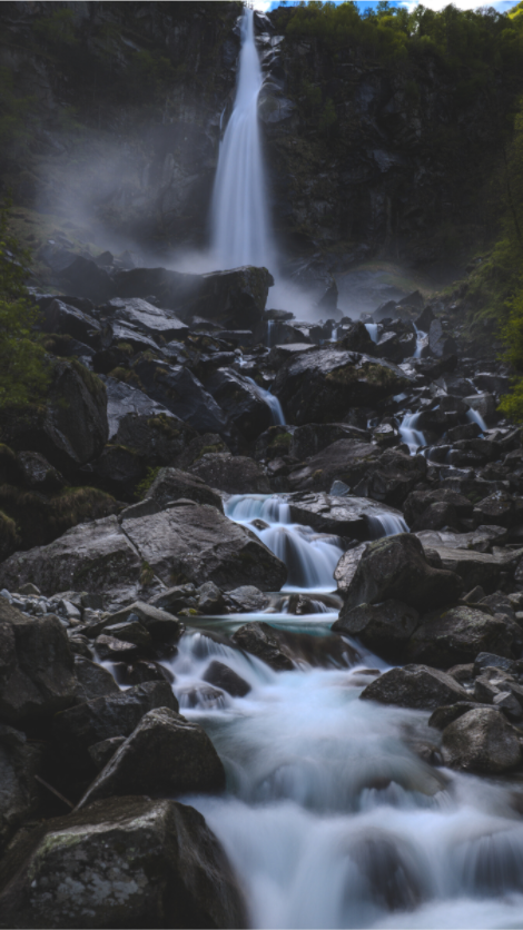 Main image Falling Through Stone