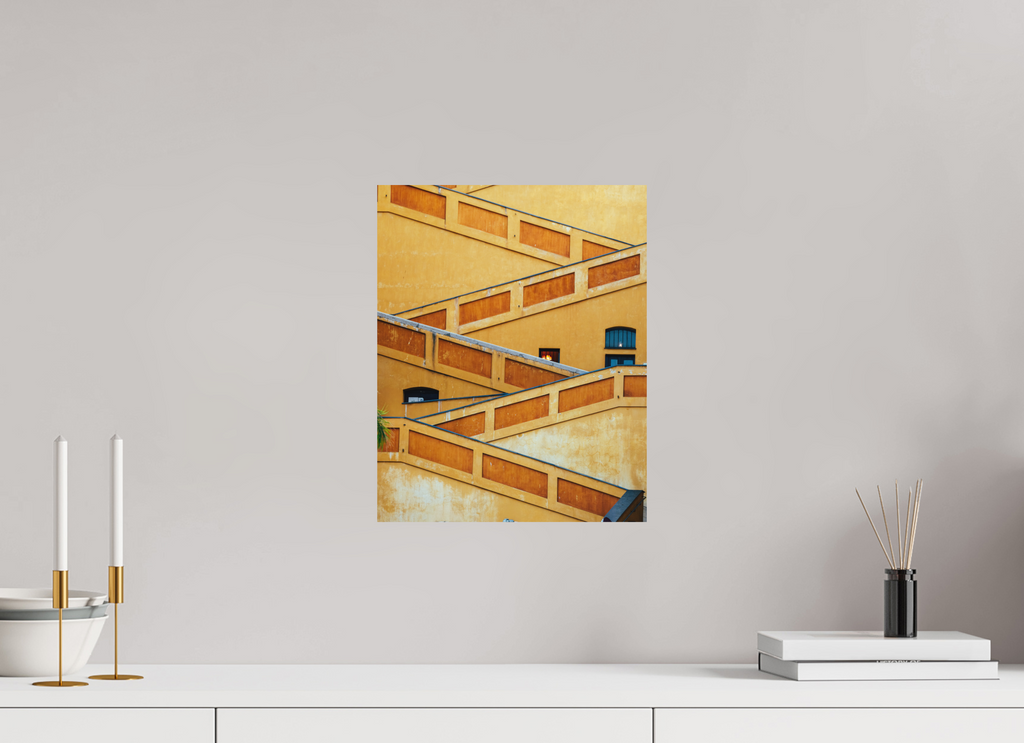 30 x 37.5 cm, Fine Art Print · Hahnemühle Photo Rag 308 · Unframed Terracotta Rhythm