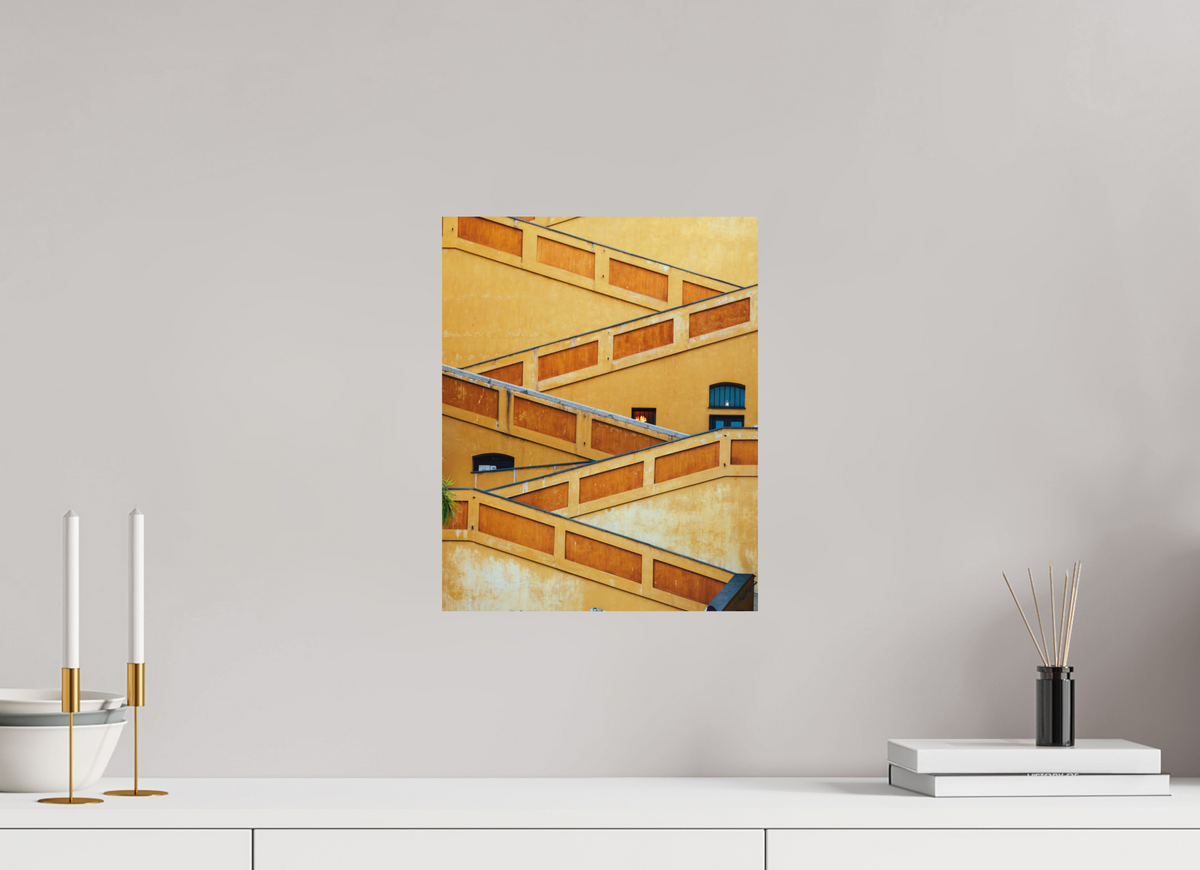 30 x 37.5 cm, Fine Art Print · Hahnemühle Photo Rag 308 · Unframed Terracotta Rhythm