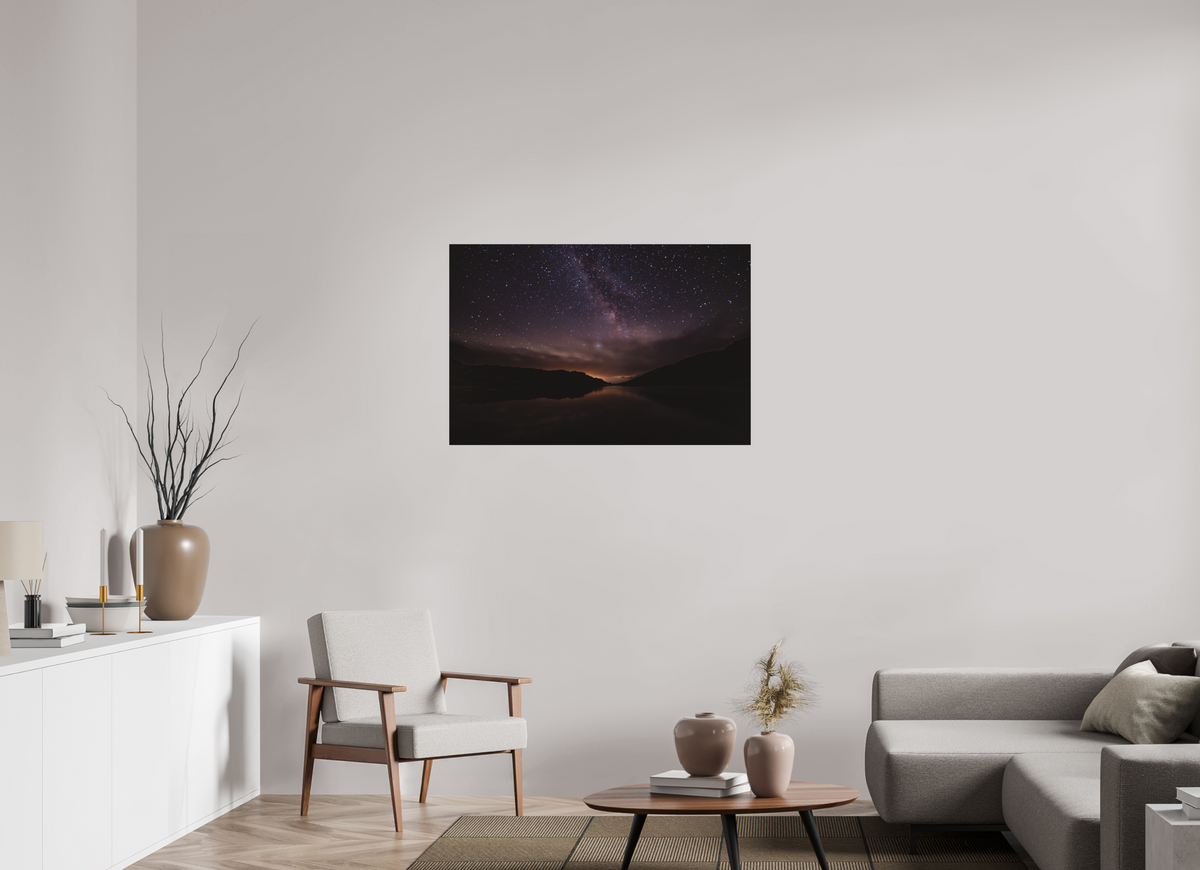 105 x 70 cm, Fine Art Print · Hahnemühle Photo Rag 308 · Unframed Under the Milky Way