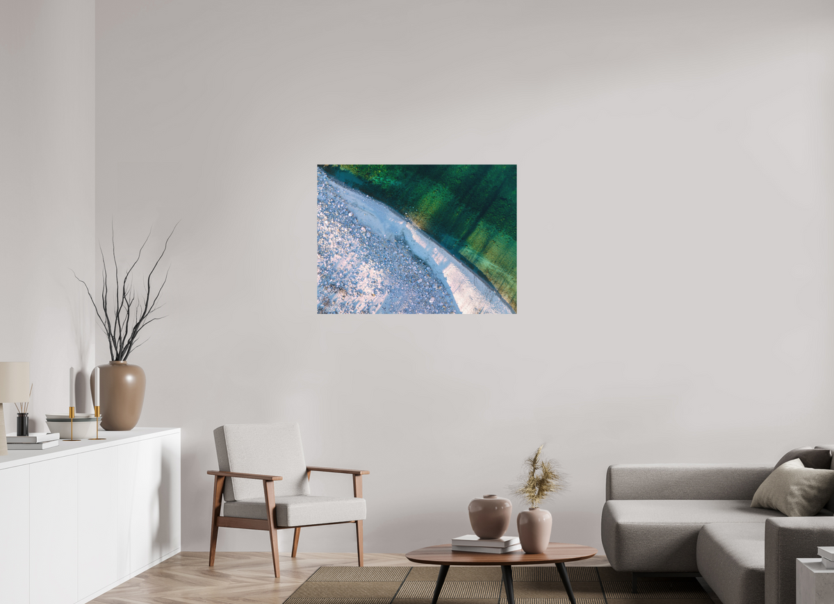 100 x 75 cm, Photo Rag 308 · 105 × 70 cm · Unframed Shoreline Divide