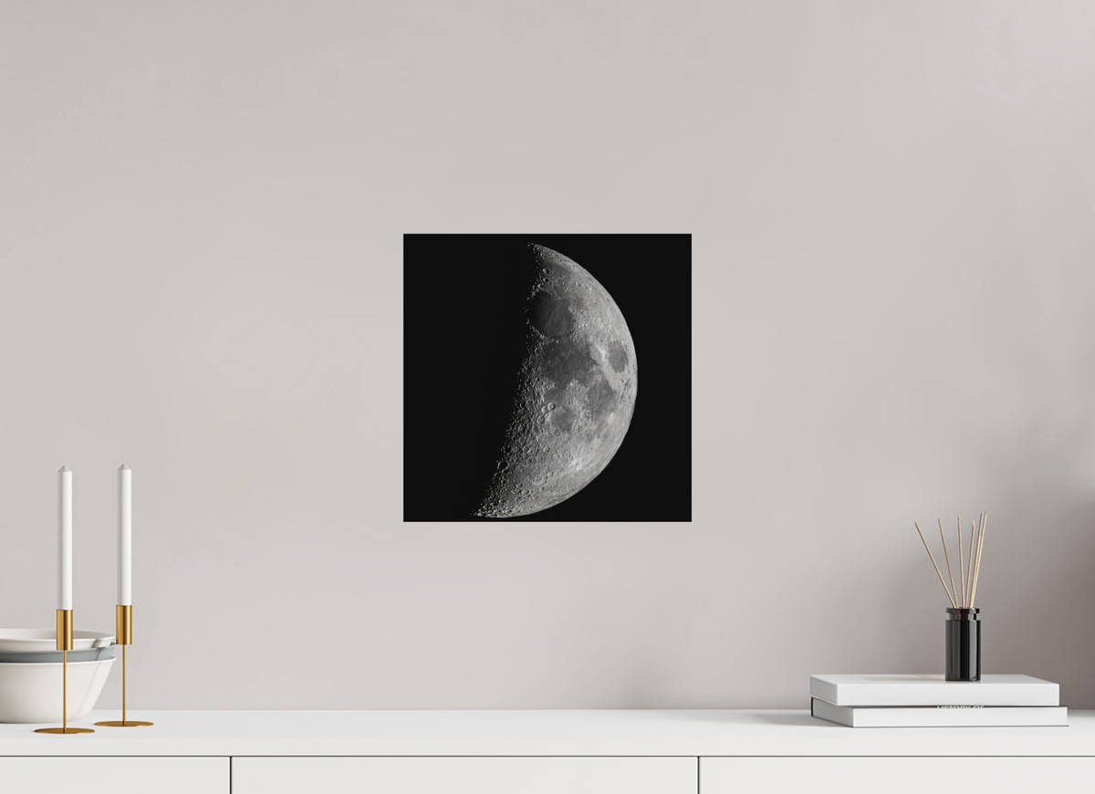 30 x 30 cm, Fine Art Print · Hahnemühle Photo Rag 308 · Unframed Waxing Light